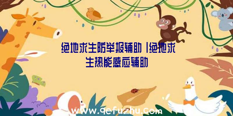 「绝地求生防举报辅助」|绝地求生热能感应辅助